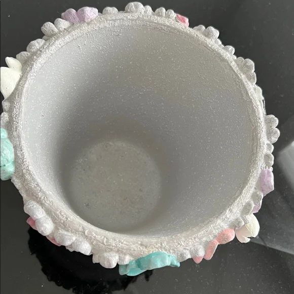 MacKenzie-Childs Maia Small Hand-Painted Resin Pot - Picture 5 of 12